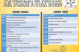 Imagen de PROGRAMA DE FIESTAS 2022