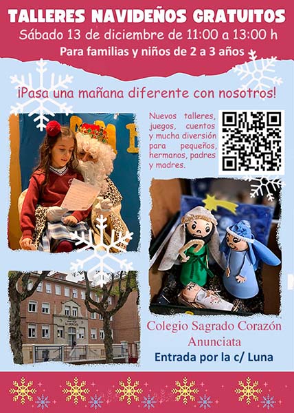 Imagen de TALLERES NAVIDEÑOS GRATUITOS