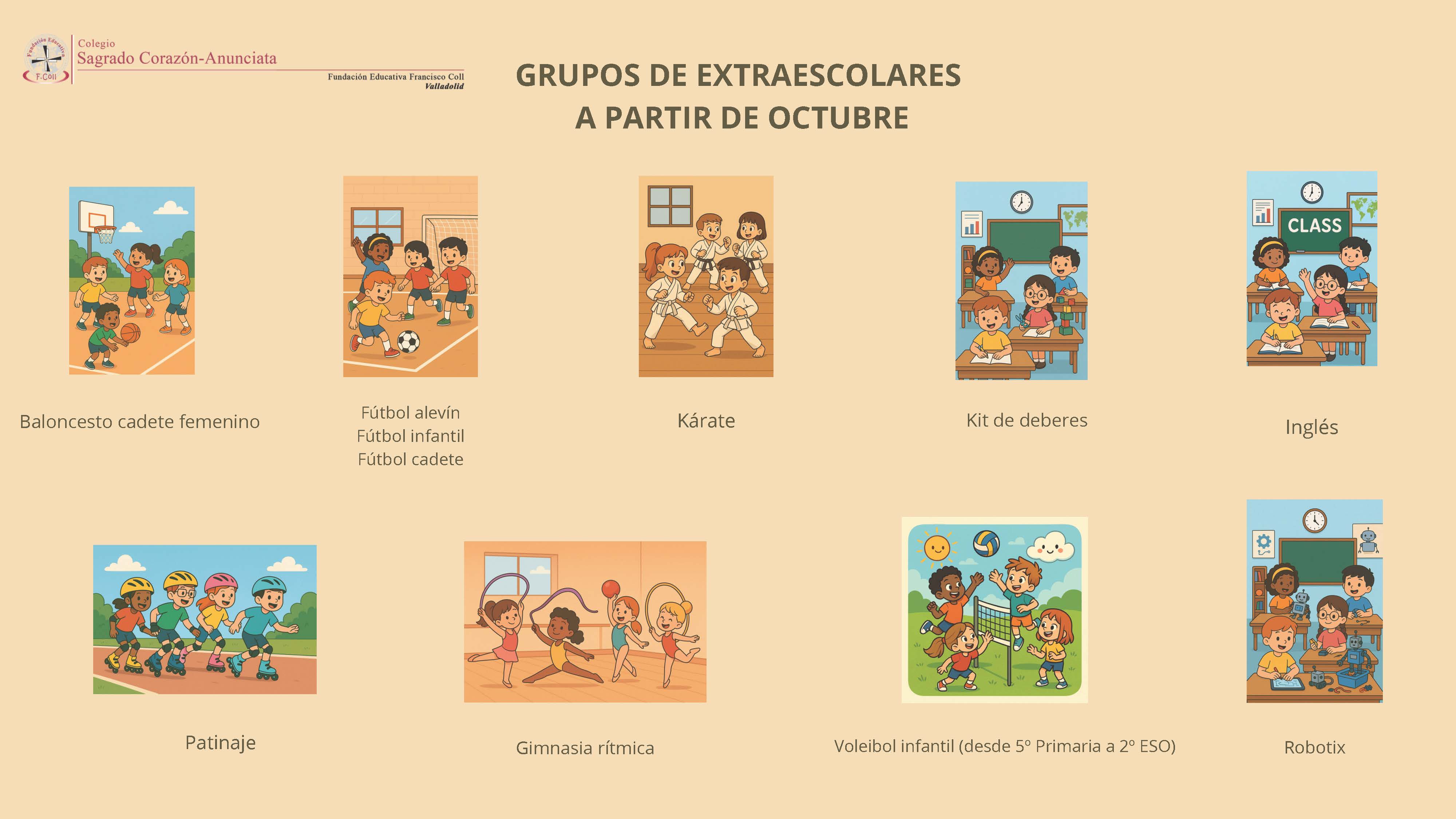 Imagen de EXTRAESCOLARES CURSO 25-26